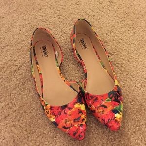 Floral flats