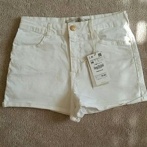 High Waist Premium Denim Shorts