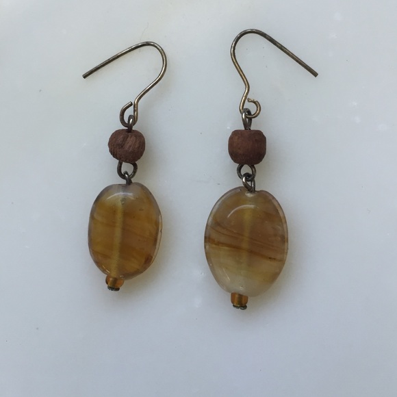 Vintage Artisan-made drop Earrings! - Picture 2 of 4
