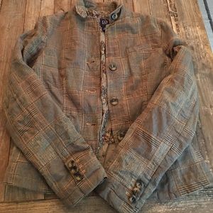 GAP quilted blazer jacket