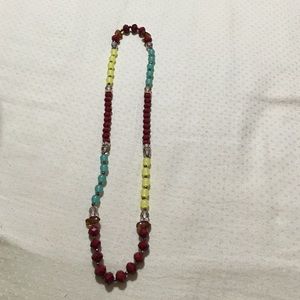Beaded fashion necklace