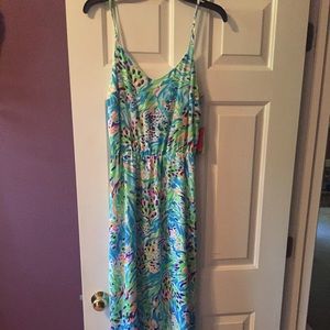 Lilly Pulitzer Deanna Maxi "Sea Soirée" M