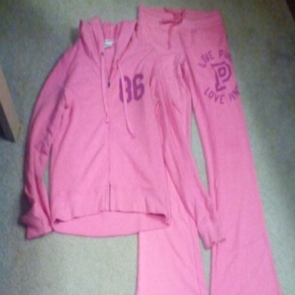 Victoria secret jogging suit