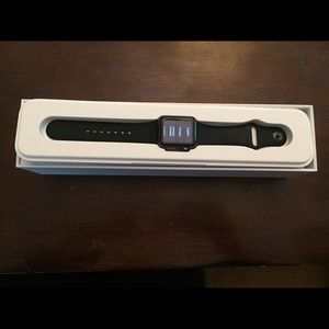 Apple sport watch space grey