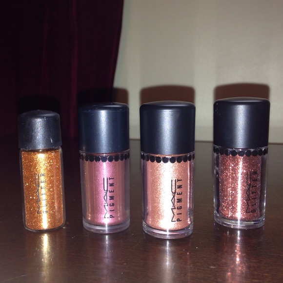 MAC mini pigments and glitters set