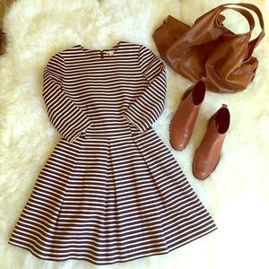 GAP navy & white Pinstripe Dress
