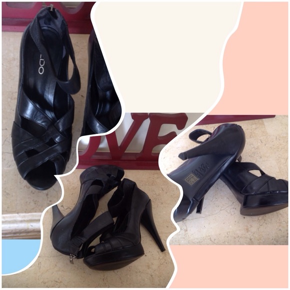 Aldo leather pumps