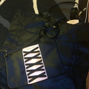 VICTORIA'S SECRET Corset clutch and tote