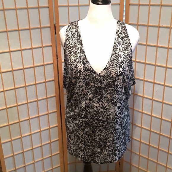Animal print tank