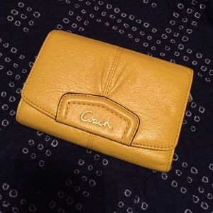 Yellow Coach wallet