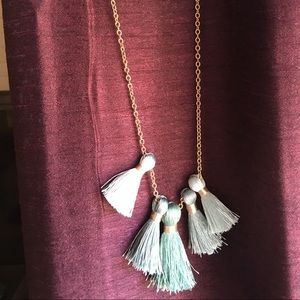 NEW Miss Ivy Pearl Tassel Necklace