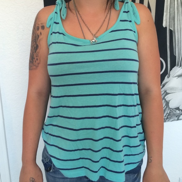 Forever 21 Striped Tank Top
