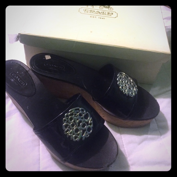 Coach sandals