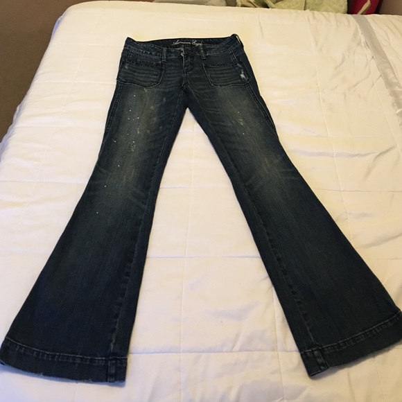 America Eagle vintage flare jeans