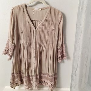 Taupe tunic