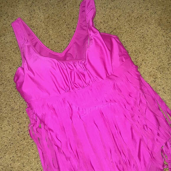 Pink One Piece Swimsuit