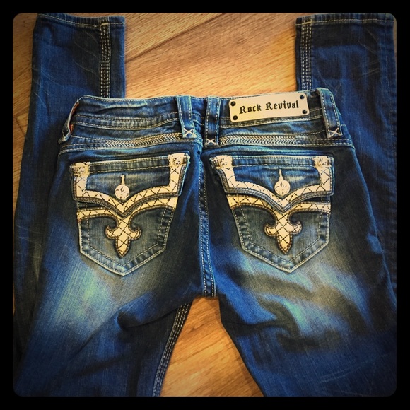 Rock Revival Pants - Women's Rock Revival Skinny Jeans - Size 27