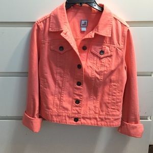 Peach Denim JCPenney Jacket