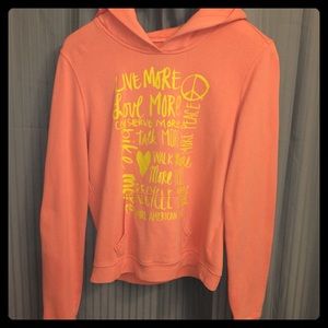 Peach Pullover Hoodie