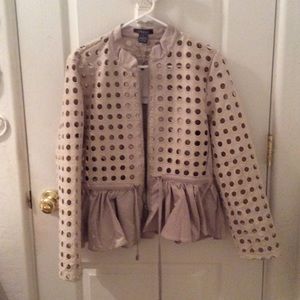 Peplum jacket