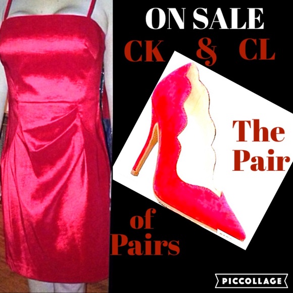 💃🏻Red CK💃🏻➕👠Red CL👠=💲✂️& ONE SEXY COMBO🆓🎁