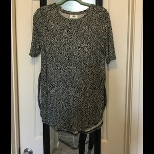 Oversized swing tunic
