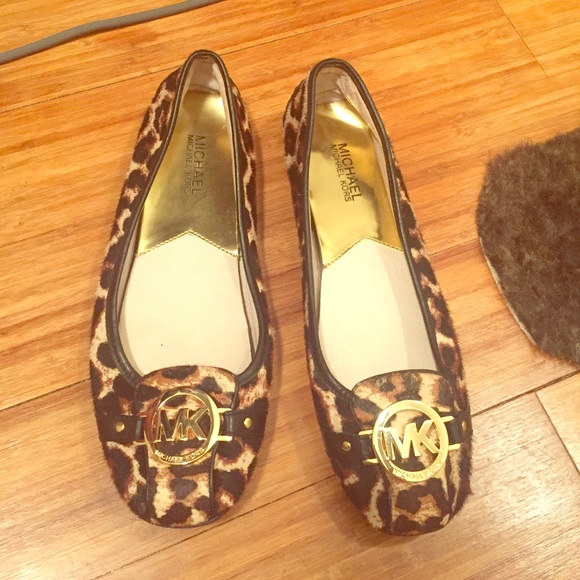 Michael Kors cheetah print flats