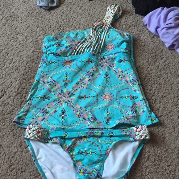 Tribal Tankini Swimsuit