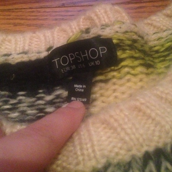 Topshop Sweater - Picture 2 of 3