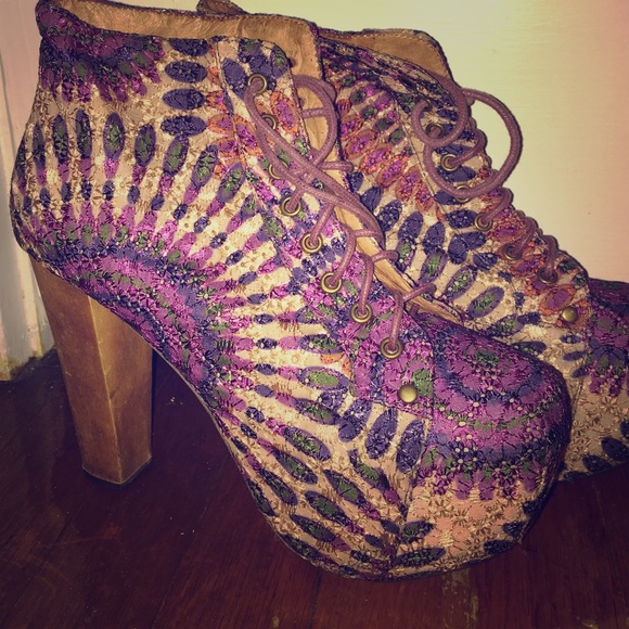 Jeffery Campbell platforms