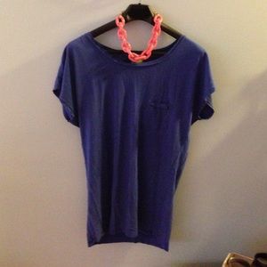 C&C California Basic Blue Tee Size L