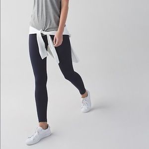 Zone in tight Lululemon leggings