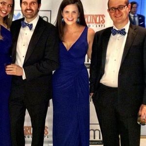 Floor-length Ralph Lauren royal blue gown