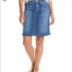 Hudson denim skirt