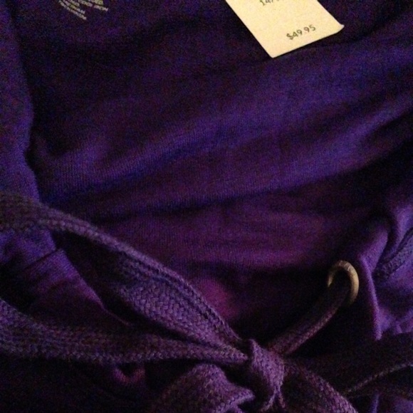 Lane Bryant Livi Active Cowl Neck Hoodie Plus Size - Picture 4 of 4