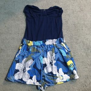 Strapless Holister Romper