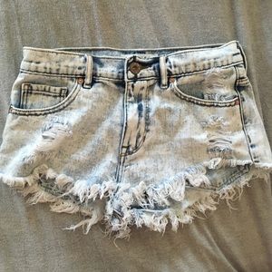 Bullhead high rise shorts