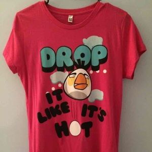 Angry Birds "Drop it like its Hot" Shirt