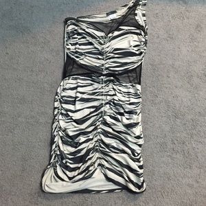 One Shoulder Skin tight Dress