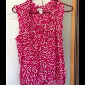Loft sleeveless medium blouse Loft sleeveless medium blouse