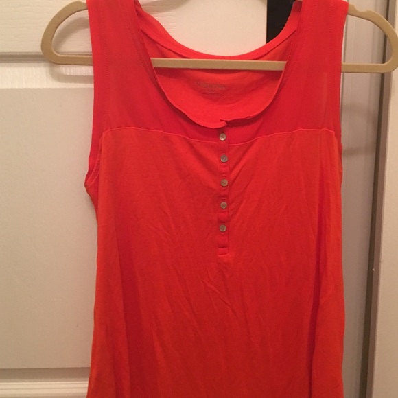 merona orange tank