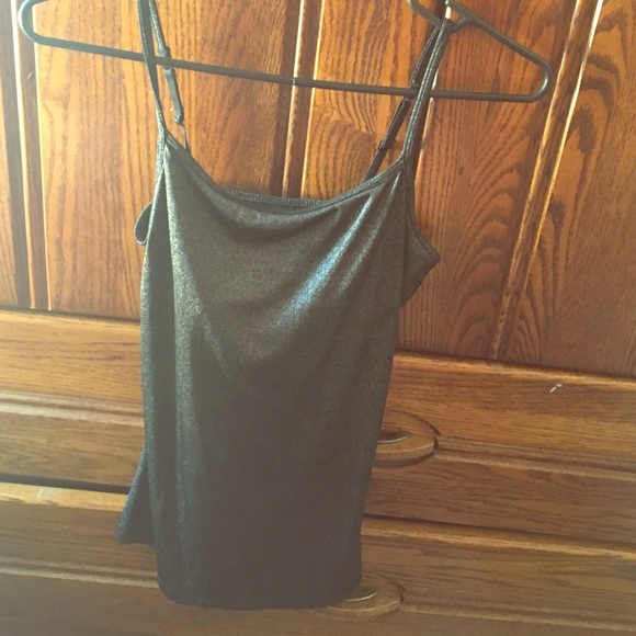 Black tank top