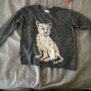 Snow Leopard Sweater