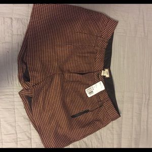Houndstooth shorts