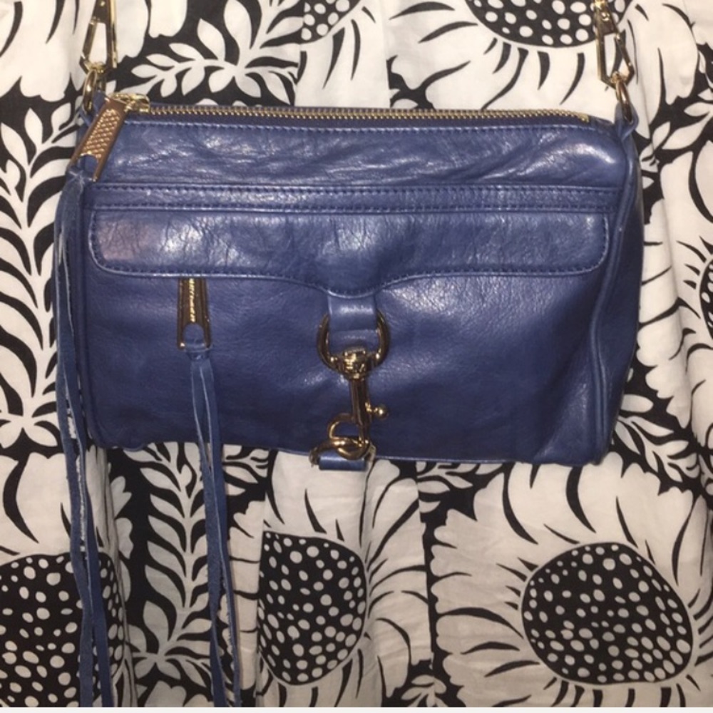 💙Rebecca Minkoff mini Mac Royal Blue 💙
