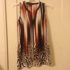 Sleeveless blouse