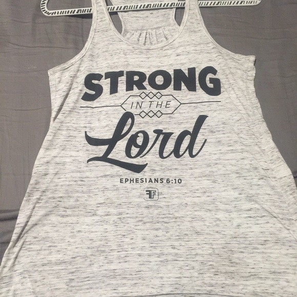 Christian workout tank top