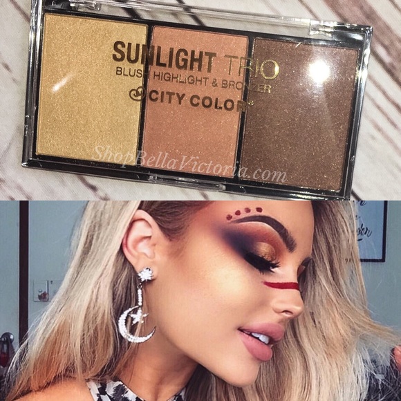 City color Other - ✨SUNLIGHT TRIO HIGHLIGHT BLUSH & BRONZER PALETTE✨