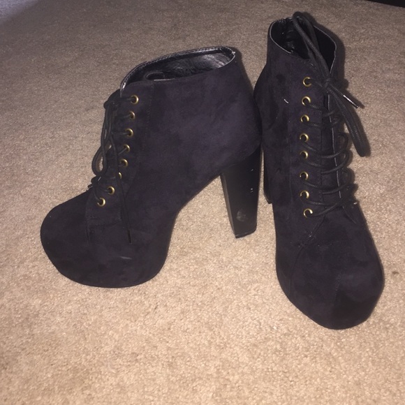 Combat style heels - Picture 3 of 3