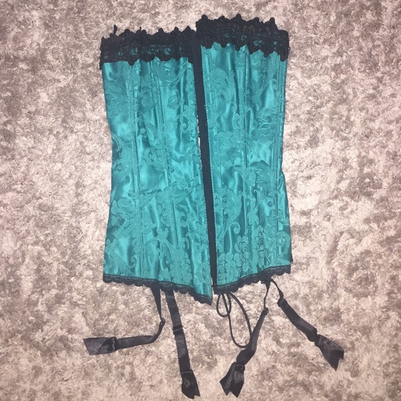 Turquoise corset size 32